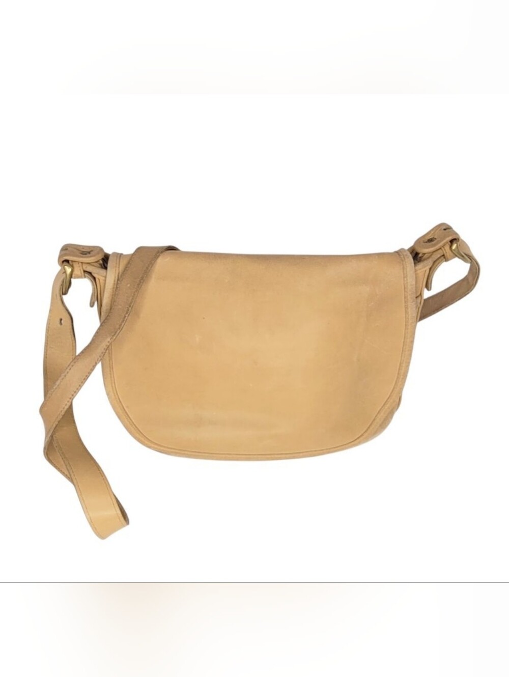 Coach Vintage Fletcher Crossbody / Shoulder Bag  Tan Smooth Leather B6C 4150